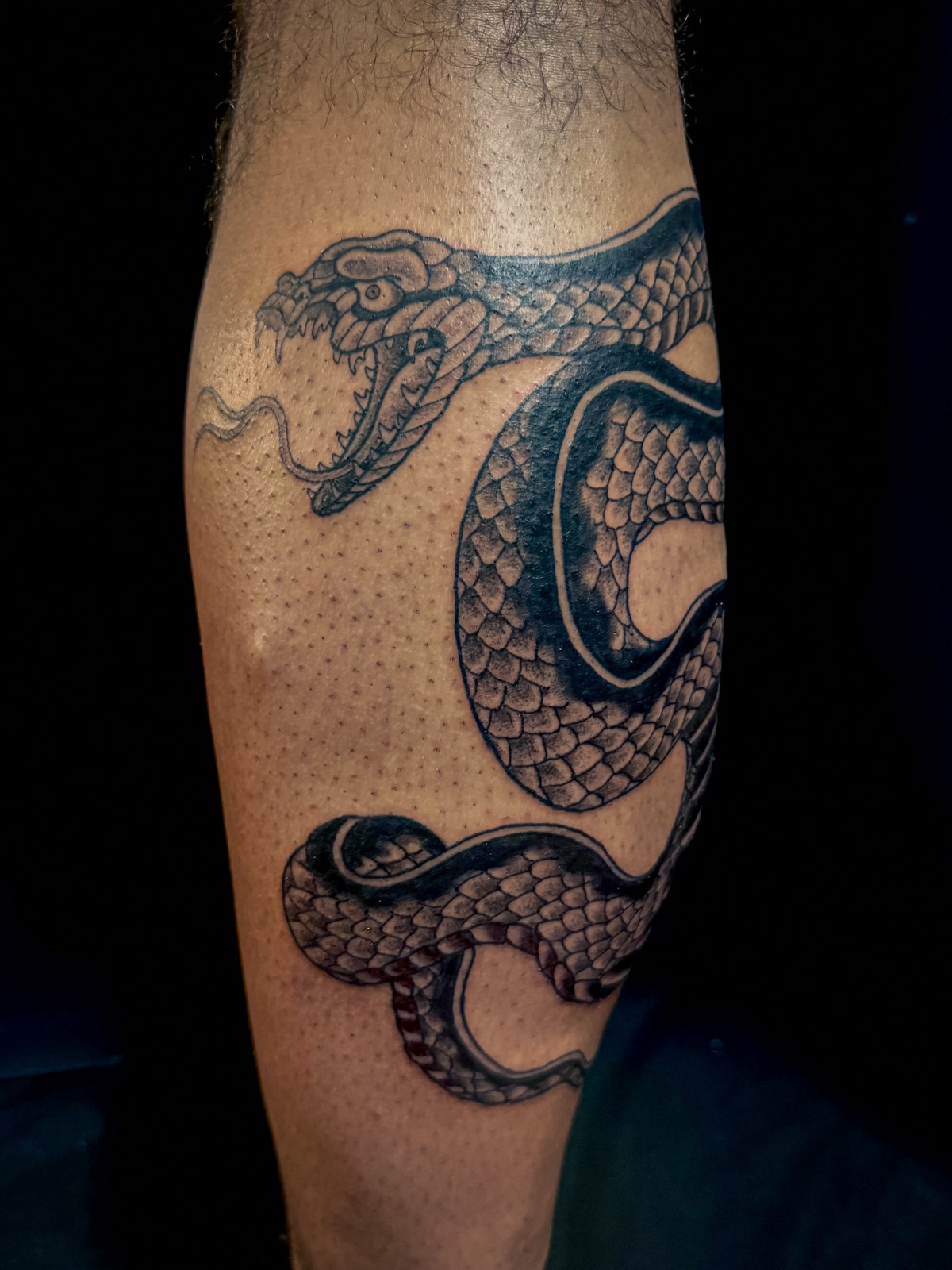 Work by a White Lotus Tattoo artist